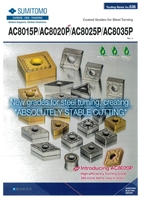 Marque japonaise pour SUMITOMO Support OEM personnalisé CNMG Series AC8015P Insert