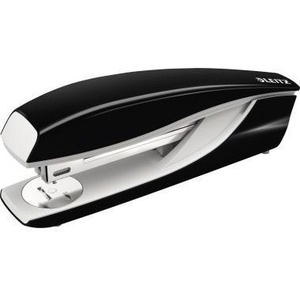 Engrapadora Leitz NeXXt 5504, Capacidad para 40 Hojas (80 g/m²), 24/6 Fija/Removible/Clavadora, 200 Grapas 24/6, Metal/Plástico Negro, Incluye - Product Image 1