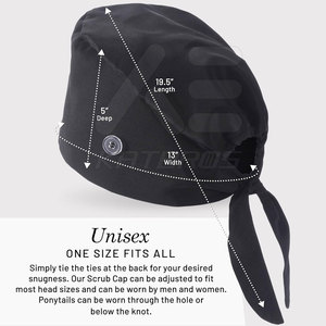 Gorro Quirúrgico Ligero de Algodón 100% de Alta Calidad, Novedad 2025, Venta al Por Mayor, Talla y Logotipo Personalizables - Product Image 4
