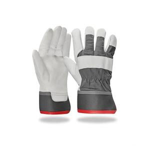 Gants de travail en cuir tendance et confortables, haute visibilité, nouveau style, résistants à l'huile, anti-chimiques, antidérapants - Product Image 5