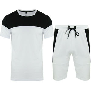 Summer New <b>Men</b> Casual Breathable <b>Shorts</b> <b>Sets</b> <b>Short</b> Sleeve <b>T</b> <b>Shirt</b> <b>Shorts</b> Solid Tracksuit <b>Set</b> <b>Men's</b> Brand Clothing 2 Pieces <b>Sets</b> - Product Image 1