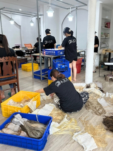 Extensions de cheveux humains vierges de qualité 12A, naturelles, en gros, provenant du Vietnam, cuticules alignées, lisses, blondes, douces, 100g, lot d'usine - Product Image 4