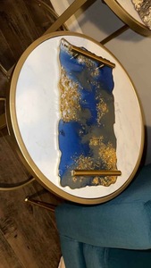 Resin <b>Decorative</b> Tray in Multiple Colors Rectangle Home <b>Decor</b> Resin Tray High Quality - Product Image 5