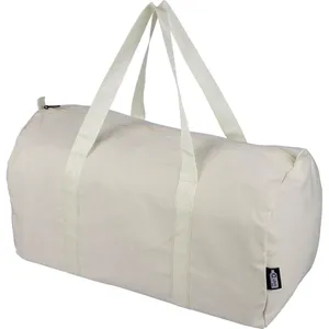 Sacche sportive con coulisse in tessuto riciclato per la conservazione sostenibile di gadget - Product Image 1