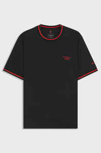 Camiseta Formal de Manga Corta con Cuello Redondo para Hombre BlanqWear, Ajuste Holgado, 100% Algodón Premium de 200g, Antibacteriana, Secado Rápido, Ecológica - Product Image 6