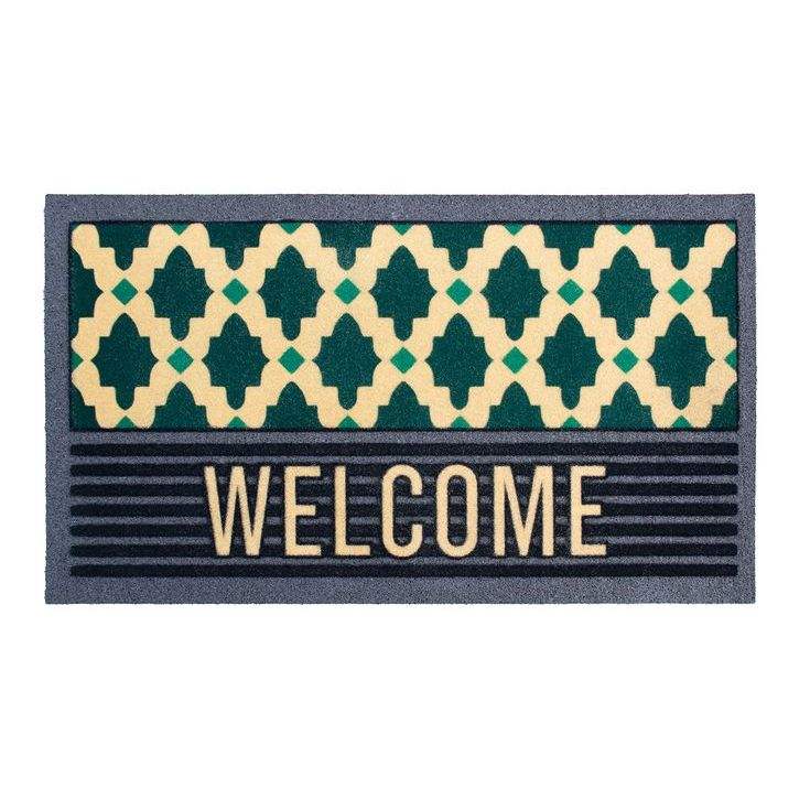 Gomma riciclata e design floccato