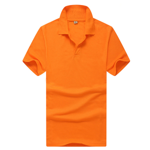 T-shirt polo coloré promotionnel de haute qualité 180gsm 100% polyester uni logo personnalisé élection pour hommes - Product Image 4