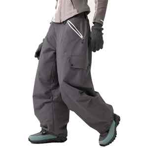 Latest New Best Baggy Cargo Snow Pants Oversized Waterproof Baggy Cargo <b>Snowboard</b> Pants Unisex Loose Wide Leg Men <b>Ski</b> Pants - Product Image 2