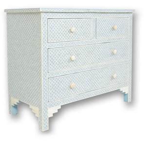 Vente chaude os incrustation coffre tiroir Design créatif os incrustation meubles décoration de la maison Table os naturel incrustation poitrine tiroirs - Product Image 2