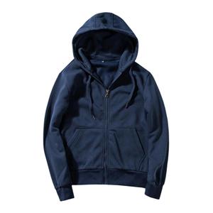 Personnalisé Conception Double Fermeture Éclair À Capuche Manteau Surdimensionné Poids Lourd Zip Up Vintage Hoodies - Product Image 4