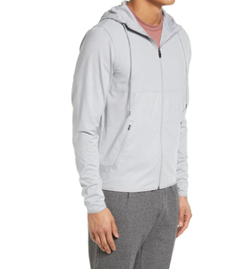 Sudaderas con capucha de invierno personalizadas para hombre, moda transpirable con cremallera, patrón sólido con capucha, sudaderas con capucha térmicas de tamaño personalizado para hombre, 100% algodón - Product Image 3
