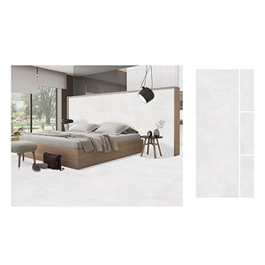 Inde vente en gros 600x1800mm sol en marbre blanc porcelaine rustique carreaux mats - Product Image 1