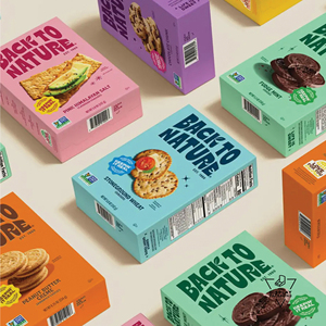 Carpetas de papel recubiertas simples Embalaje ecológico para productos domésticos Drinkware Madeline Pound Cake para aperitivos - Product Image 5