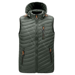 Gilets et vestes matelassées pour hommes de haute qualité, personnalisables, imperméables, respirants, coupe-vent, pour sports d'hiver, grandes tailles, vente en gros - Product Image 5