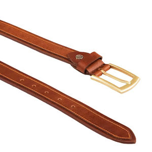 ปากีสถานทําเข็มขัดหนัง หนังบริสุทธิ์ ราคาขายส่ง โลโก้ที่กําหนดเอง เข็มขัดมีสไตล์ - Product Image 2