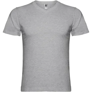 T-shirt pour homme Samoyedo à manches courtes et col en V, T-shirts promotionnels pour homme - Product Image 6