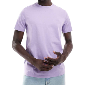 Áo thun nam trơn cổ tròn dáng rộng chất liệu cotton 100% cao cấp, sản xuất tại xưởng. - Product Image 2