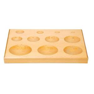 Bloc en bois à 11 cavités utilisé pour la fabrication de bijoux produit vente entière haute qualité prix le plus bas le produit est le meilleur pour la fabrication de bijoux - Product Image 1