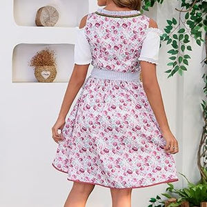 Vêtements à la mode Robe Dirndl pour femmes en matériaux durables à utiliser à l'extérieur/Meilleur robe Dirndl pour femmes avec logo personnalisé au prix de gros - Product Image 2