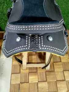 อานคุณภาพสูงหนังตะวันตกที่มีการเย็บ Buck - Product Image 4