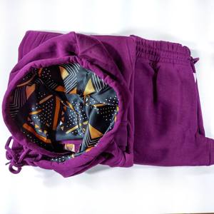 OEM Mode personnalisée Bleach Sweat à capuche unisexe 100% coton Satin doublé Style décontracté Oversize Crop Satin Ensemble de tenues pour les femmes - Product Image 2