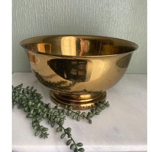 Premium Hammered <b>Metal</b> <b>Bowl</b> Polished for Home and Commercial Use-Serving Salad Fruits Snacks and More - Product Image 3