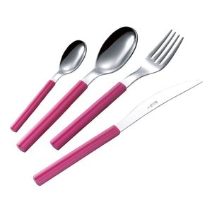 Juego de 24 Cuchillos de Cena You&Me SKY Fucsia YM24SK Inox Tavola POSATE - Product Image 1