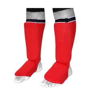 Espinillera de Hockey sobre hielo, protector de logotipo personalizado con diseño personalizado impreso, espinilleras de entrenamiento de calidad barata, OEM - Product Image 1