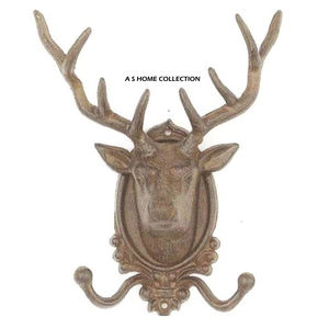 Crochet mural en métal de qualité supérieure, finition noire, forme de feuille, pour la décoration du salon et de la salle de bain - Product Image 4