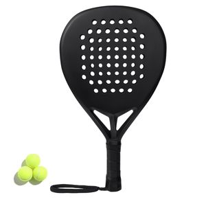 High Quality OEM Custom Logo Durable Lightweight Eco-Friendly Handmade Breathable Carbon Diamond Paddle Racket Custom Design EVA - Product Image 1