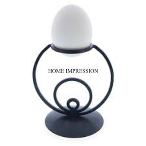 Black Color <b>Powder</b> Coated Metal Wire Made <b>Egg</b> Rack Storage Dispenser Organizer Rack Farmhouse Counter Top for Home Kitchenware - Product Image 6
