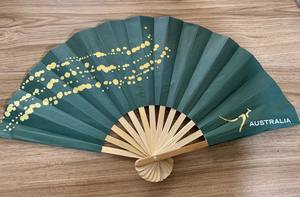 Abanico de Mano de Bambú Hecho a Mano, Estructura Duradera para Uso Reutilizable, Larga Vida Útil, Adecuado para Decoración de Eventos y Exhibición en Comercios - Product Image 6