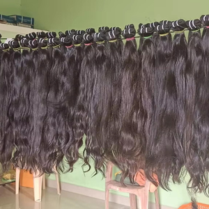 วิกผมลอนธรรมชาติแบบไม่ผ่านกระบวนการผมคนแท้ผมอินเดีย - Product Image 1