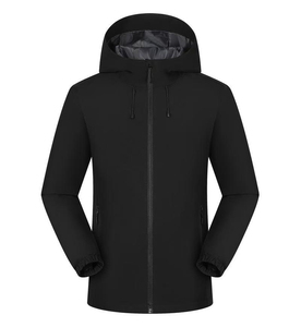 Chaqueta de Invierno Impermeable para Hombre, Ligera, Transpirable, con Capucha, Acolchada Térmica, para Senderismo, Camping y Viajes - Product Image 1