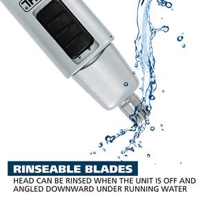 Recortadora de Barba Ajustable con Cuchilla de Acero Inoxidable, con Cable/USB/Batería, IPX7, USB/Lavable/Impermeable, para Uso Doméstico y en Hoteles - Product Image 4