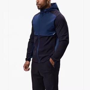 Conjunto Deportivo de 2 Piezas para Hombre, Talla Grande, de Alta Calidad, Transpirable, con Cremallera, para Gimnasio y Entrenamiento - Product Image 5