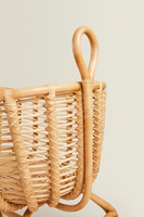 Berceau pour bébé en rotin naturel artisanal de qualité supérieure, panier de Moïse tissé, mobilier de nurserie avec roues durables