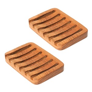 Vente en gros de porte-savons en bois-100 pièces pour hôtels et spas (quantité minimale de commande 500) - Product Image 2
