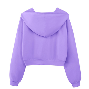 Sweat à capuche sportif anti-rides pour femmes respirant à usage quotidien sweats à capuche pour femme Style flexible - Product Image 2
