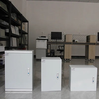 Boîtier métallique OEM, boîtier électrique ODM en acier galvanisé, acier laminé à froid, IP55, étanche, boîte de commande extérieure, revêtement en poudre, sur mesure