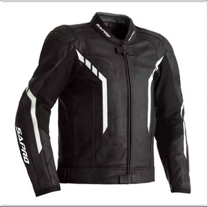 Fashion Slim Motorbike Leather Jacket Design Your Own Motorbike Leather Fashion Jackets In Low Moq - Product Image 1