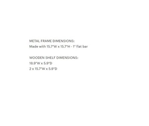 Antique metal & wooden <b>shelf</b> <b>wall</b> <b>mounted</b> storage <b>shelves</b> for home hotels living room kitchen bathroom home decor accessories - Product Image 5