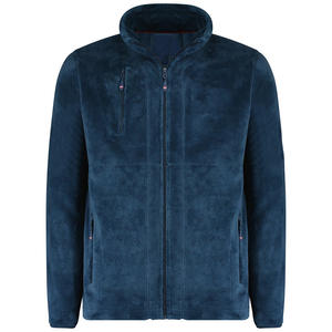 Sweat à capuche en polaire à fermeture éclair élégant pour hommes Veste d'extérieur légère respirante essentielle pour l'hiver avec logo personnalisé - Product Image 2