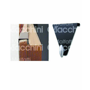 BLISTER 2 uds. Colgador de puerta integrado Art.930 marrón - Product Image 1