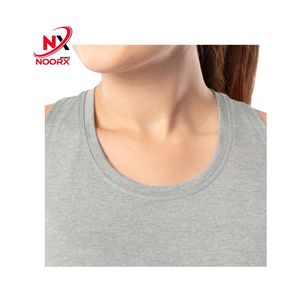 Alta calidad 2025 mujeres multicolor entrenamiento Fitness en blanco liso camiseta sin mangas diseño personalizado y logotipo para Salr hecho en Pakistán - Product Image 2