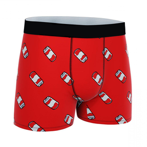 Ropa interior de hombre Spandex poliéster personalizado de la mejor calidad tendencia superior tamaño regular con patrón de impresión duradero impresión por sublimación - Product Image 4