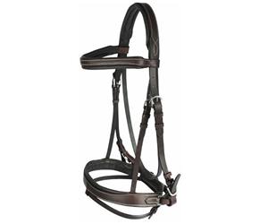 Venta al por mayor precio barato calidad superior Real cuero caballo brida caballo filete cuero brida diseño personalizado precio barato al por mayor - Product Image 2