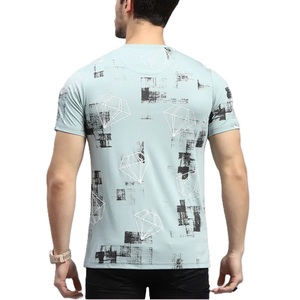 T-shirts pour hommes de qualité supérieure, vente en gros, t-shirts décontractés à col rond pour hommes, manches courtes, coton, séchage rapide, respirants, en provenance du Bangladesh - Product Image 2