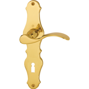 Juego de Manijas para Puertas y Ventanas HOPPE, Modelo M112SLN/2007, Color Blanco, Placa Trasera de Latón, F71 PZ, 72 mm, DIN, Izquierda/Derecha - Product Image 3