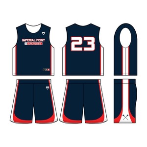 Uniformes de lacrosse de campo personalizados, camisetas sublimadas, pantalones cortos y bolsos, ligeros y transpirables, el mejor precio - Product Image 3
